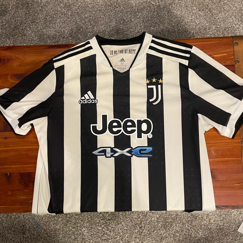 Adidas Juventus Striped Soccer Jersey